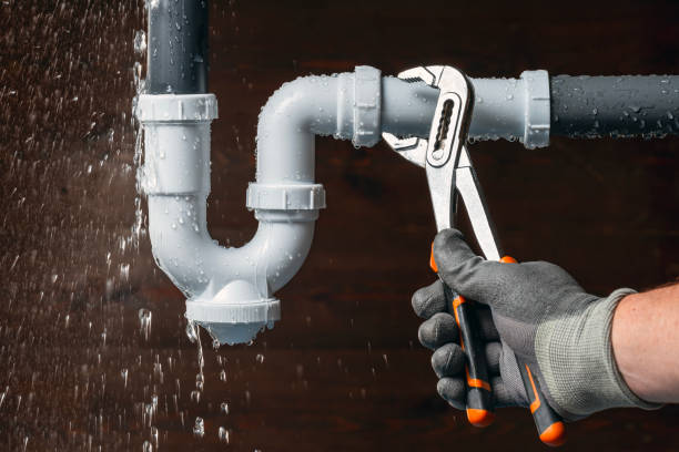 Professional Leak Detection technician working in New Hill, NC